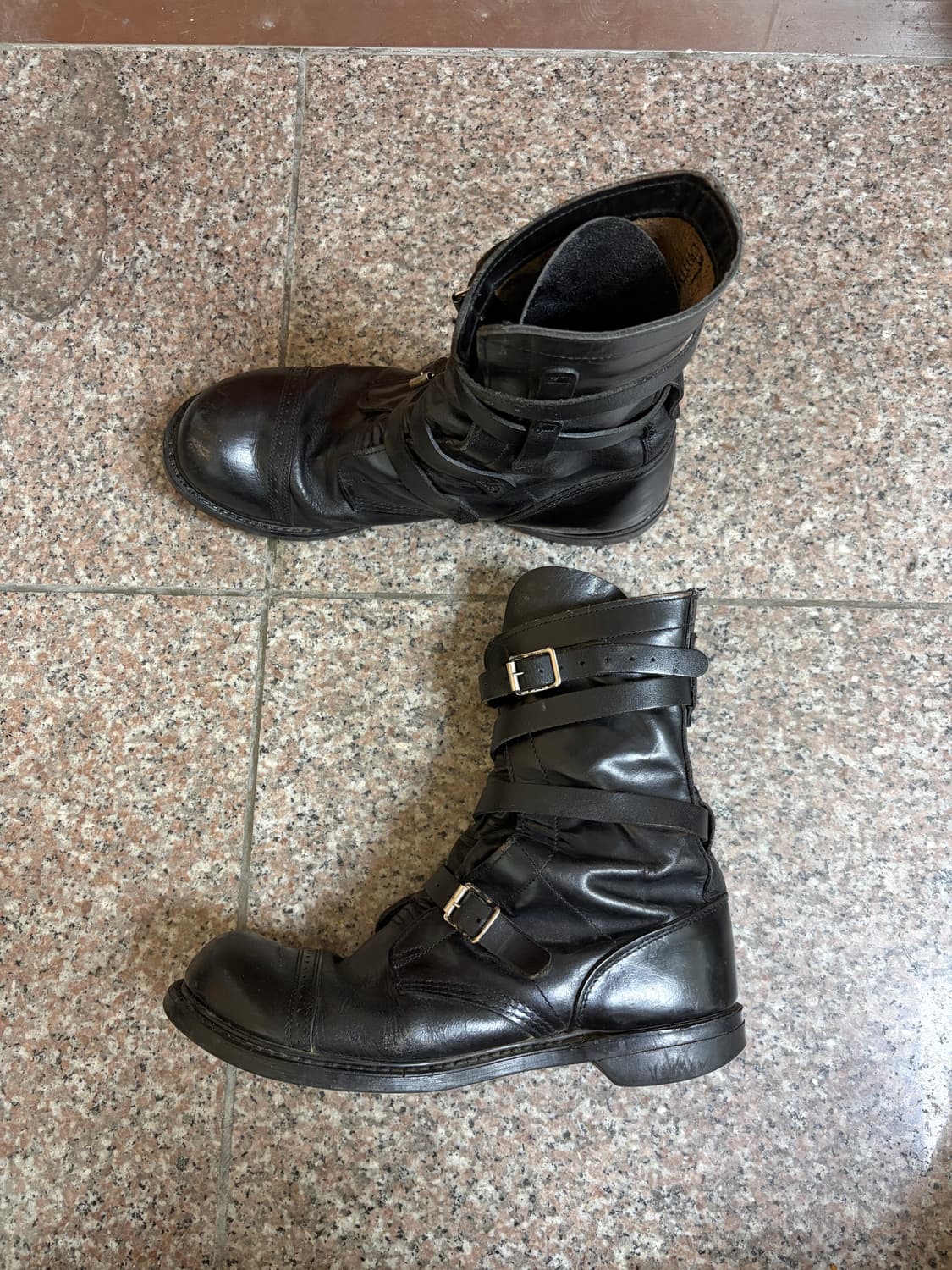 초희귀 80년대 Double H사 Tanker boots 상품이미지5