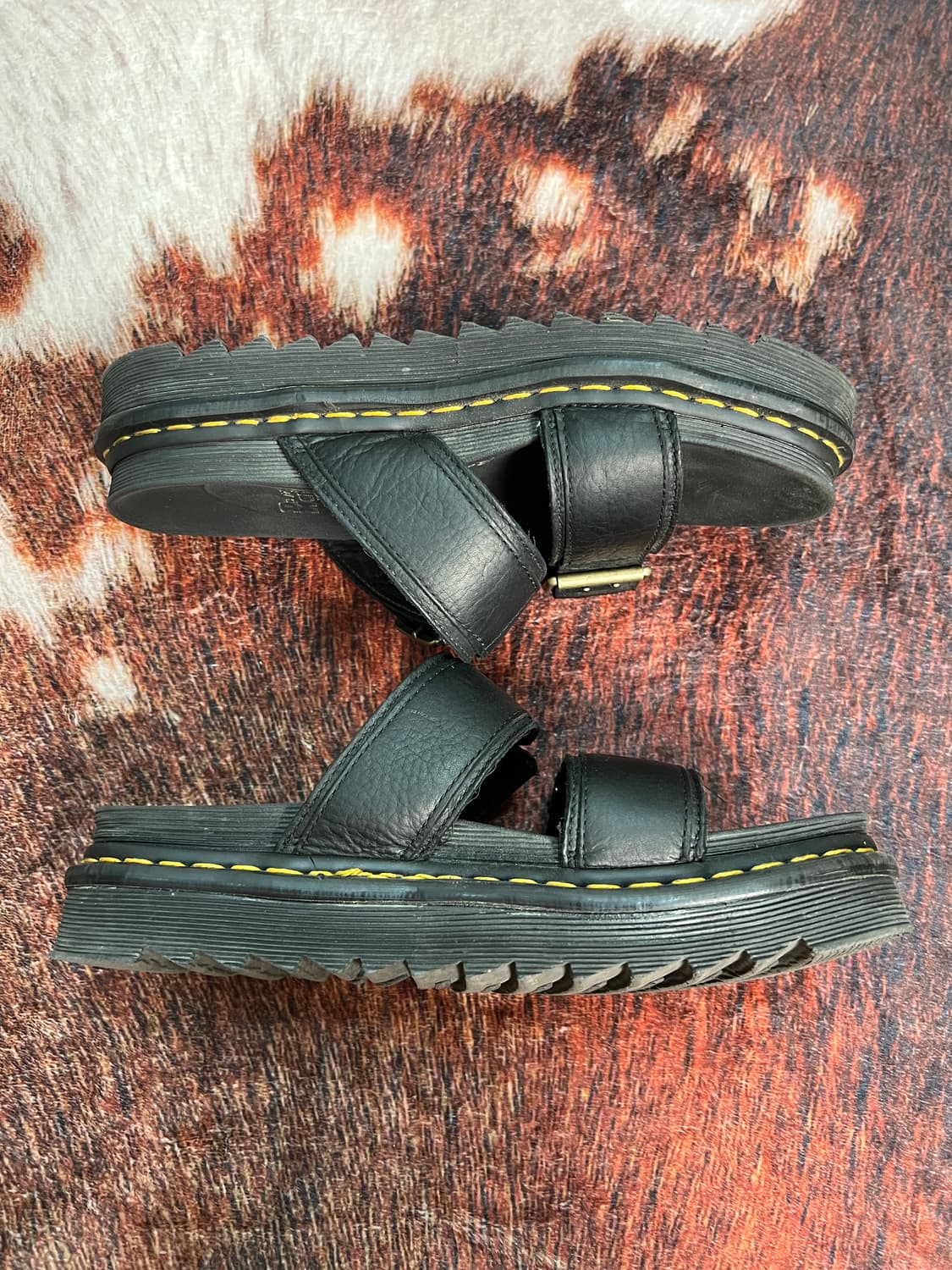 Dr. Martens 닥터마틴 마일즈 2 블랙 샌들 42(270) 상품이미지3