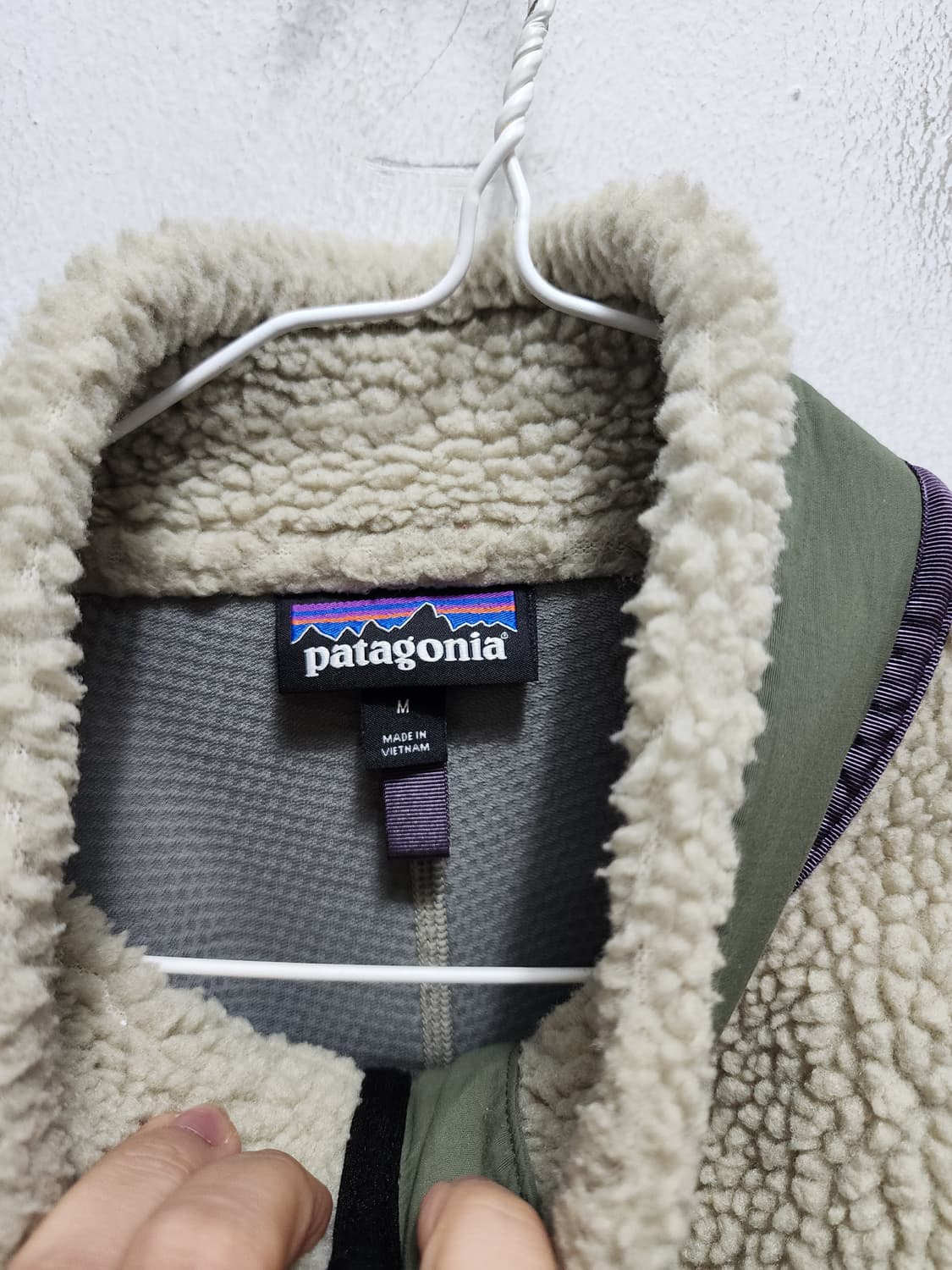 파타고니아 레트로 파일 플리스 자켓 베이지 상품이미지5