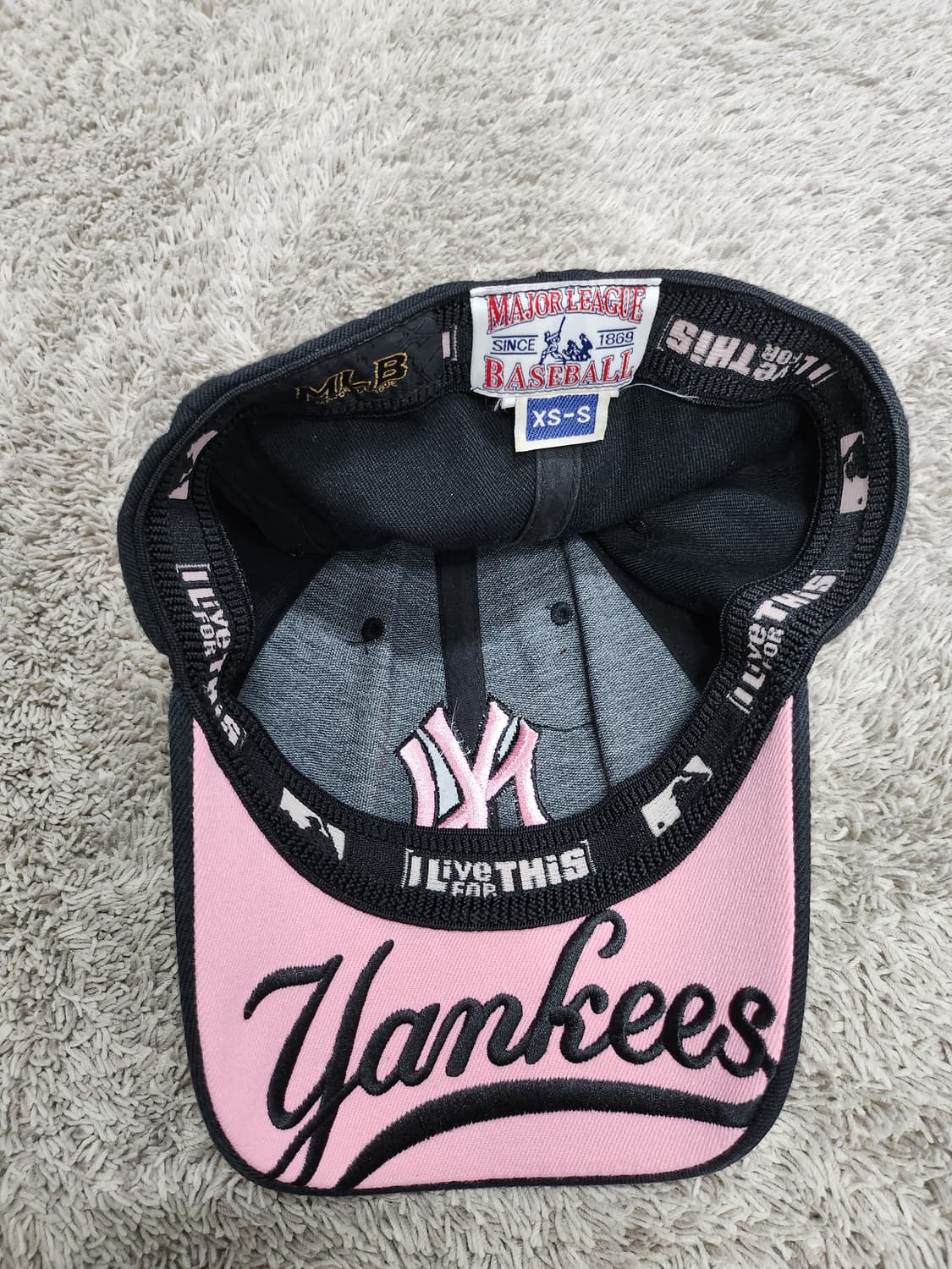 NY Yankees 캡 XS-S 상품이미지4