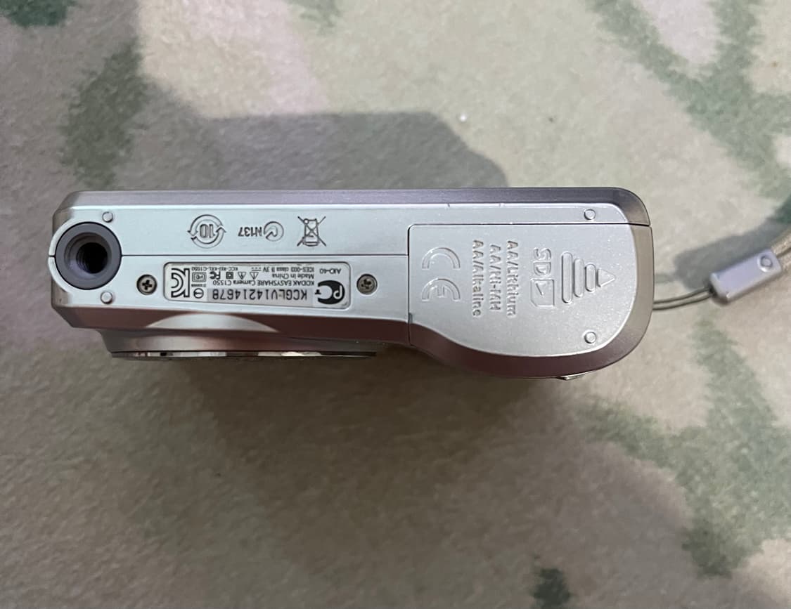 코닥 c1550 실버 빈티지 카메라  키키 디카 상품이미지4