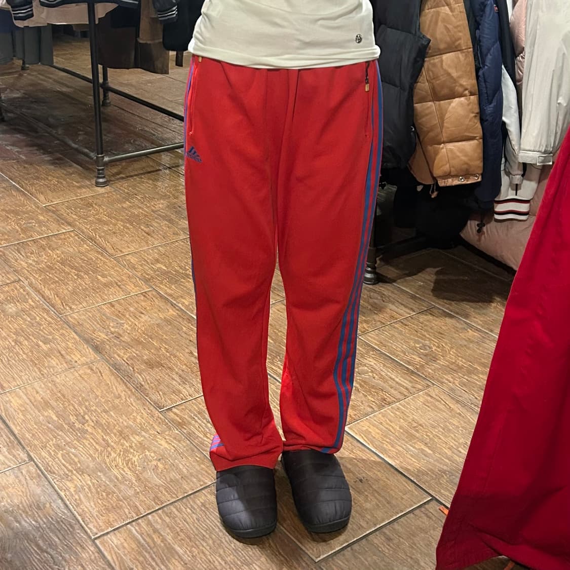 [HI] 아디다스 트랙 팬츠 레드 상품이미지2