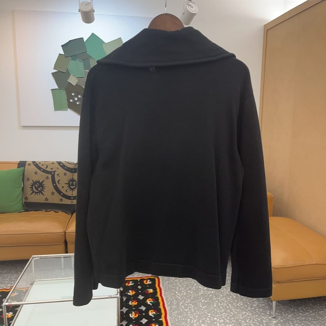 폴로 랄프로렌 모던 더플 캐시미어 떡볶이 코트 M C07359 상품이미지4