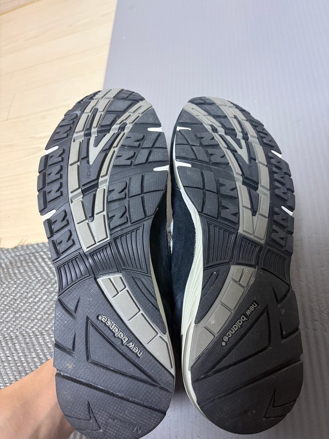 뉴발란스 991 메이드인UK 네이비 US10.5(285) 상품이미지4