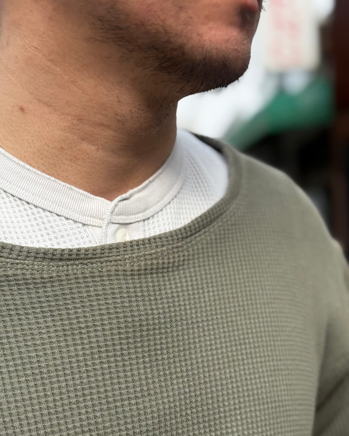 그렉로렌 와플 니트 롱슬리브 2 상품이미지9