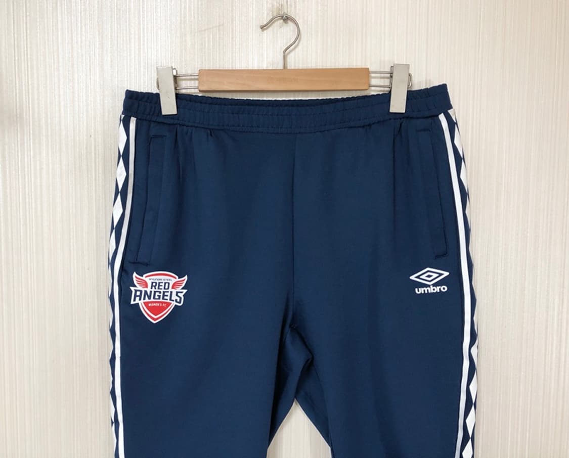 WK리그 엄브로 인천 현대제철 레드엔젤스 선수실착 트레이닝팬츠 XL 상품이미지2
