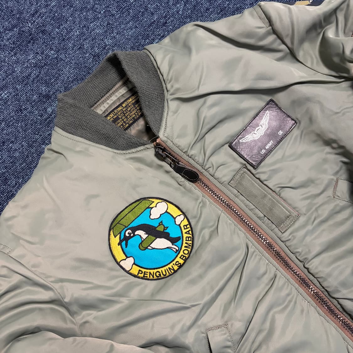 캡클로딩 미공군 ma-1 자켓 상품이미지3