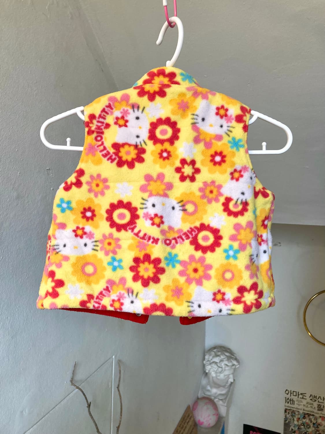 *KIDS* 헬로키티 옐로우 베스트 상품이미지4