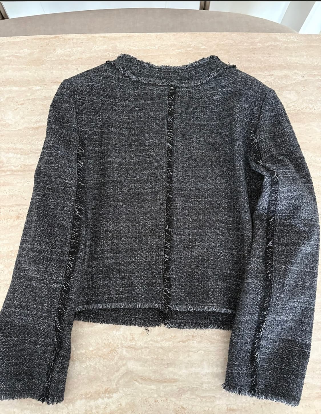 인사일런스 빈티지 스터드 트위드 자켓 상품이미지2