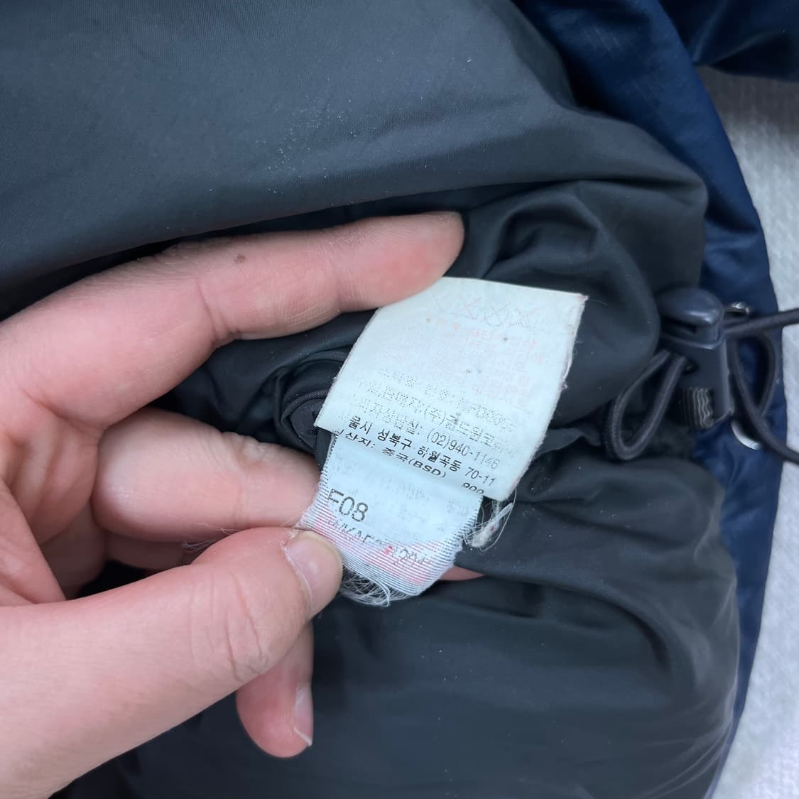 95 노스페이스 1996 눕시 700 네이비 패딩 상품이미지8