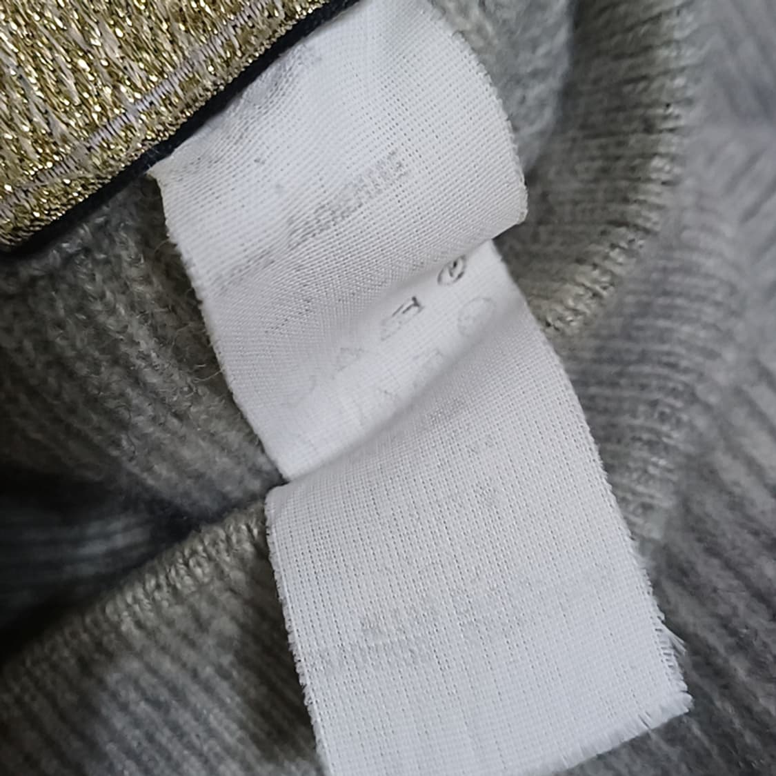 이태리 베르사체 순 캐시미어 반목 반폴라 니트 여성 S M 사랑봉봉 상품이미지4