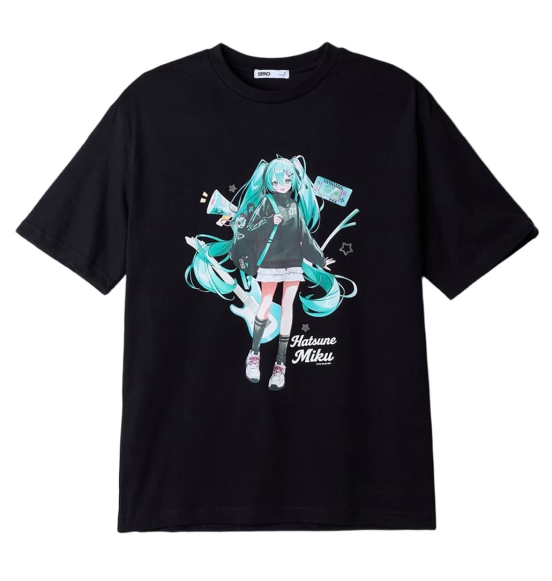 스파오 하츠네미쿠 콜라보 티셔츠 상품이미지1