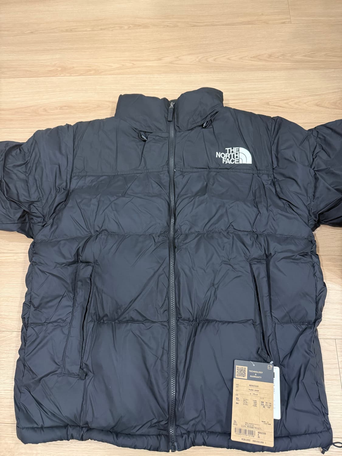 노스페이스 눕시 자켓 블랙 - 24FW 새상품(일본판) 상품이미지5