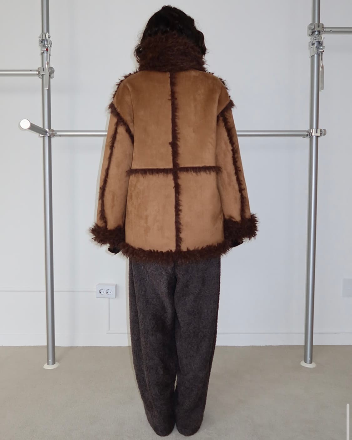 리버시블 퍼자켓 상품이미지6