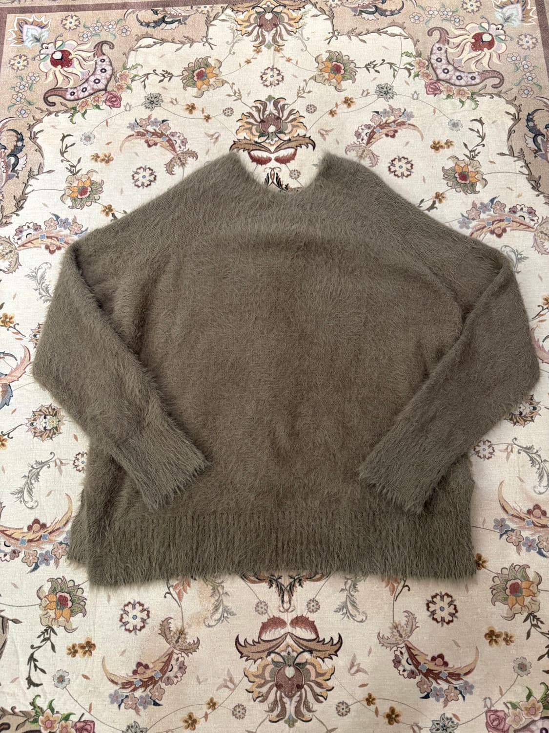 아메리칸홀릭 헤어리 v넥니트 상품이미지2