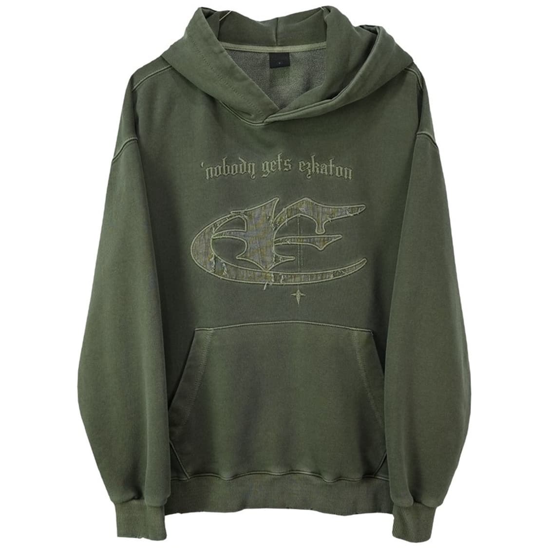 [에즈카톤] 빈티지 그래픽 오버핏 후드티 M19848 상품이미지2