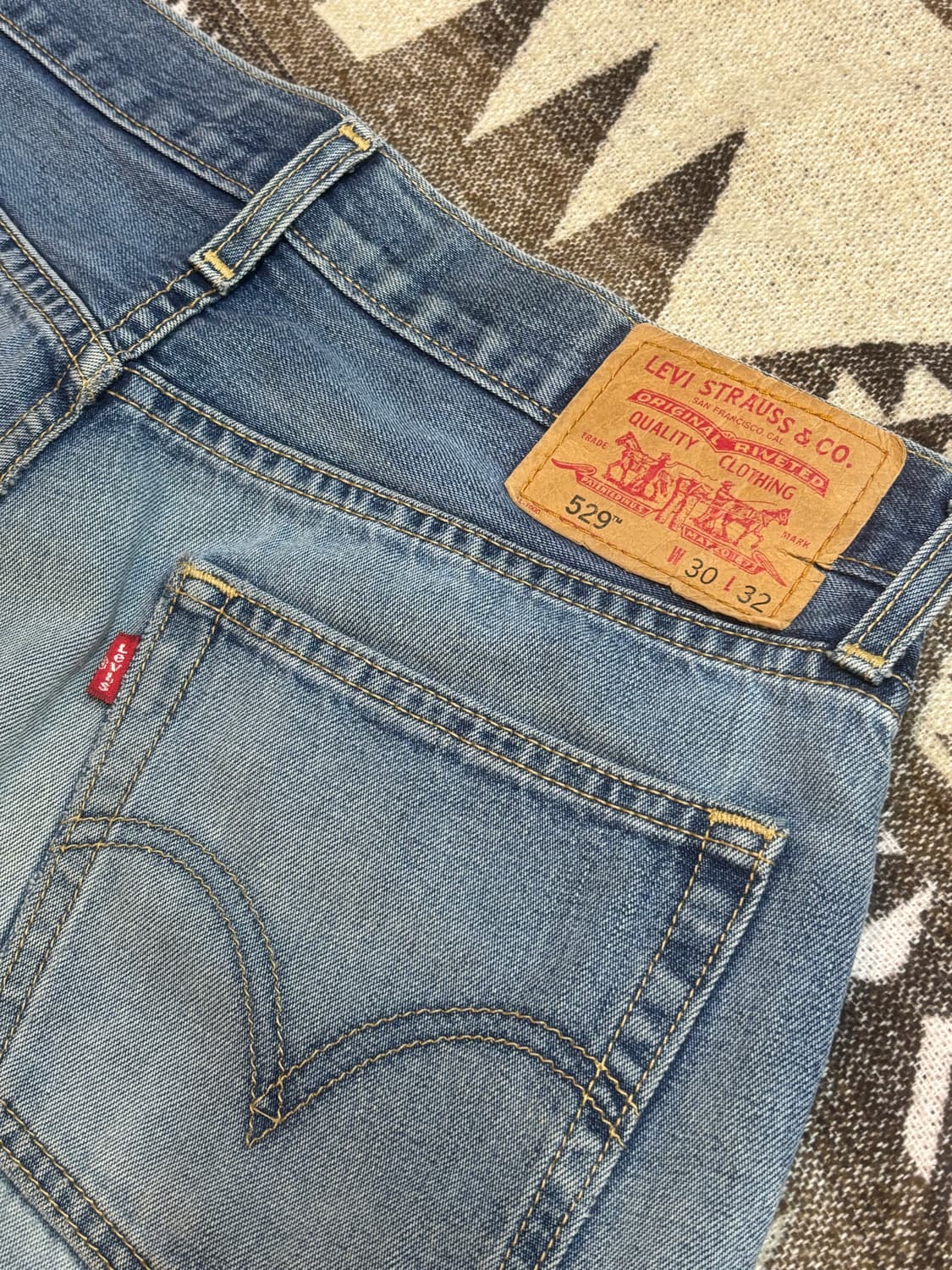 리바이스 529 로우라이즈 스트레이트 핏 상품이미지7