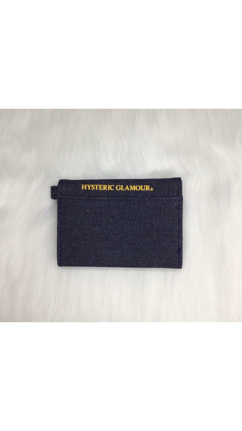 히스테릭 글래머 데님 프린팅 카드 지갑 상품이미지9