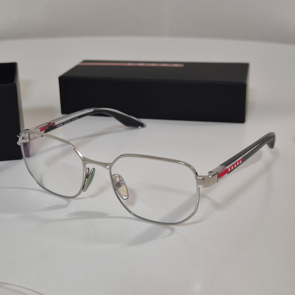 프라다 안경 P5 50QV 1BC1O1 55 실버 상품이미지3