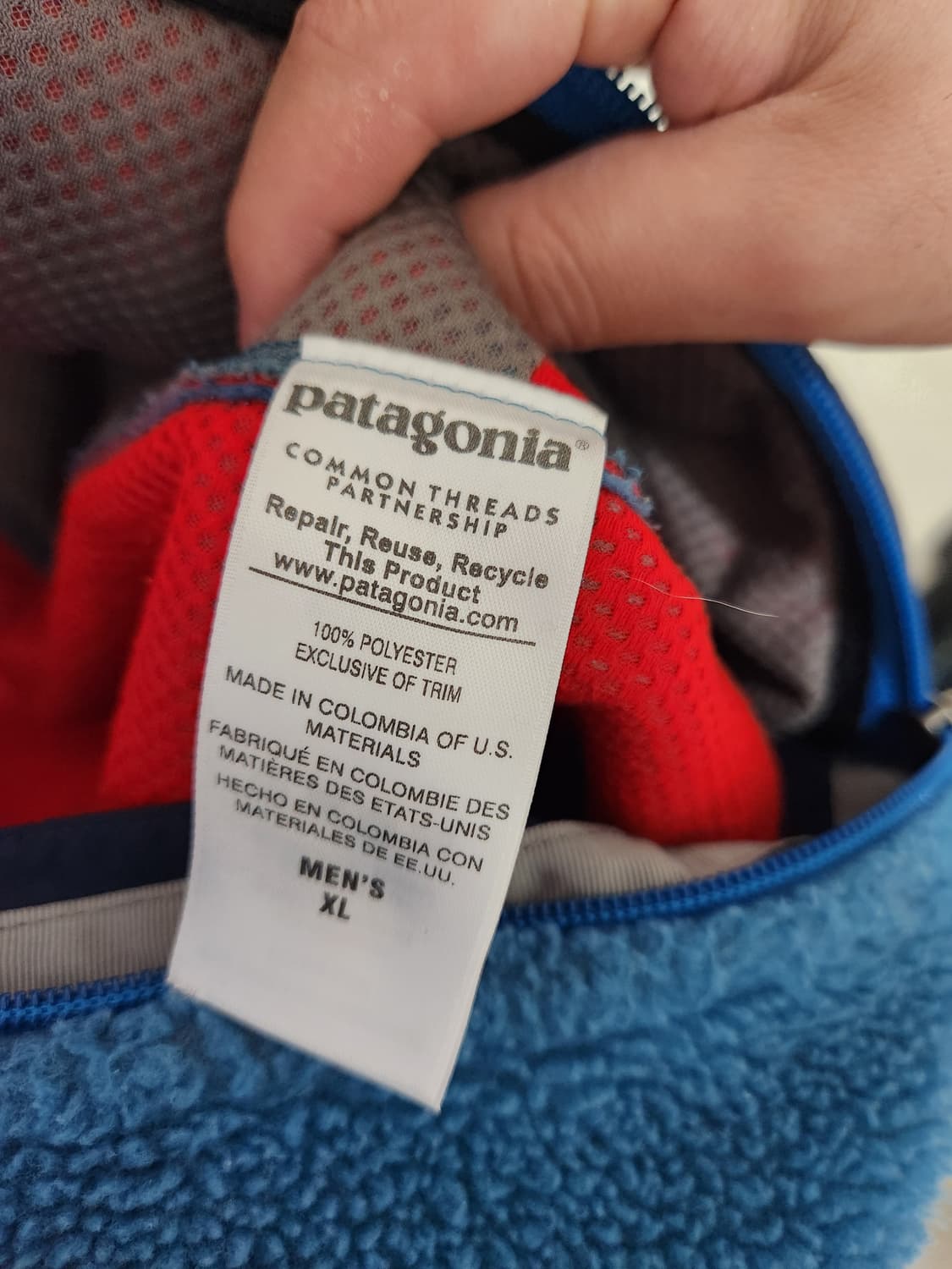 파타고니아 레트로파일 자켓 xl(105-110) 상품이미지5