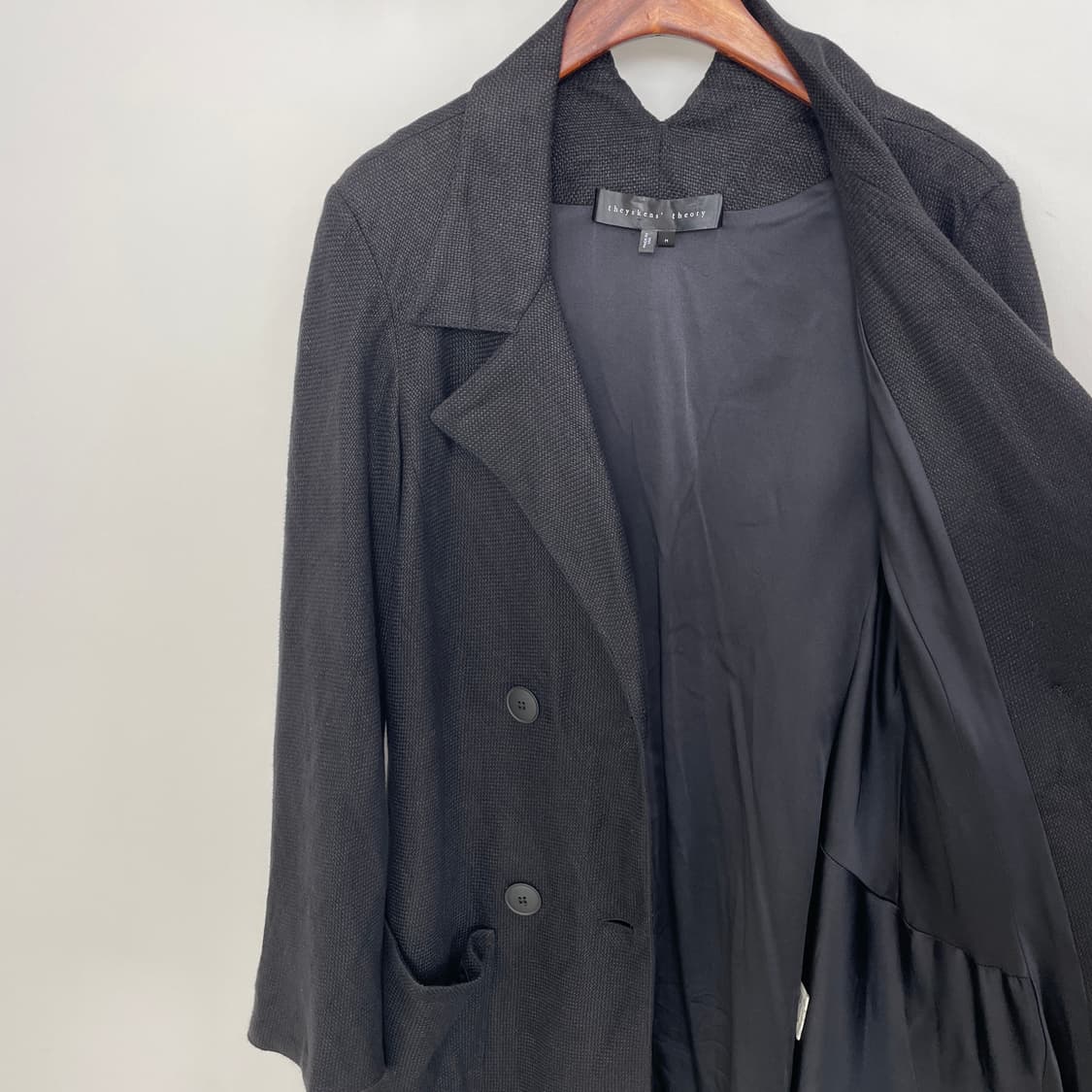 띠어리 데스킨스 린넨 코트 상품이미지5