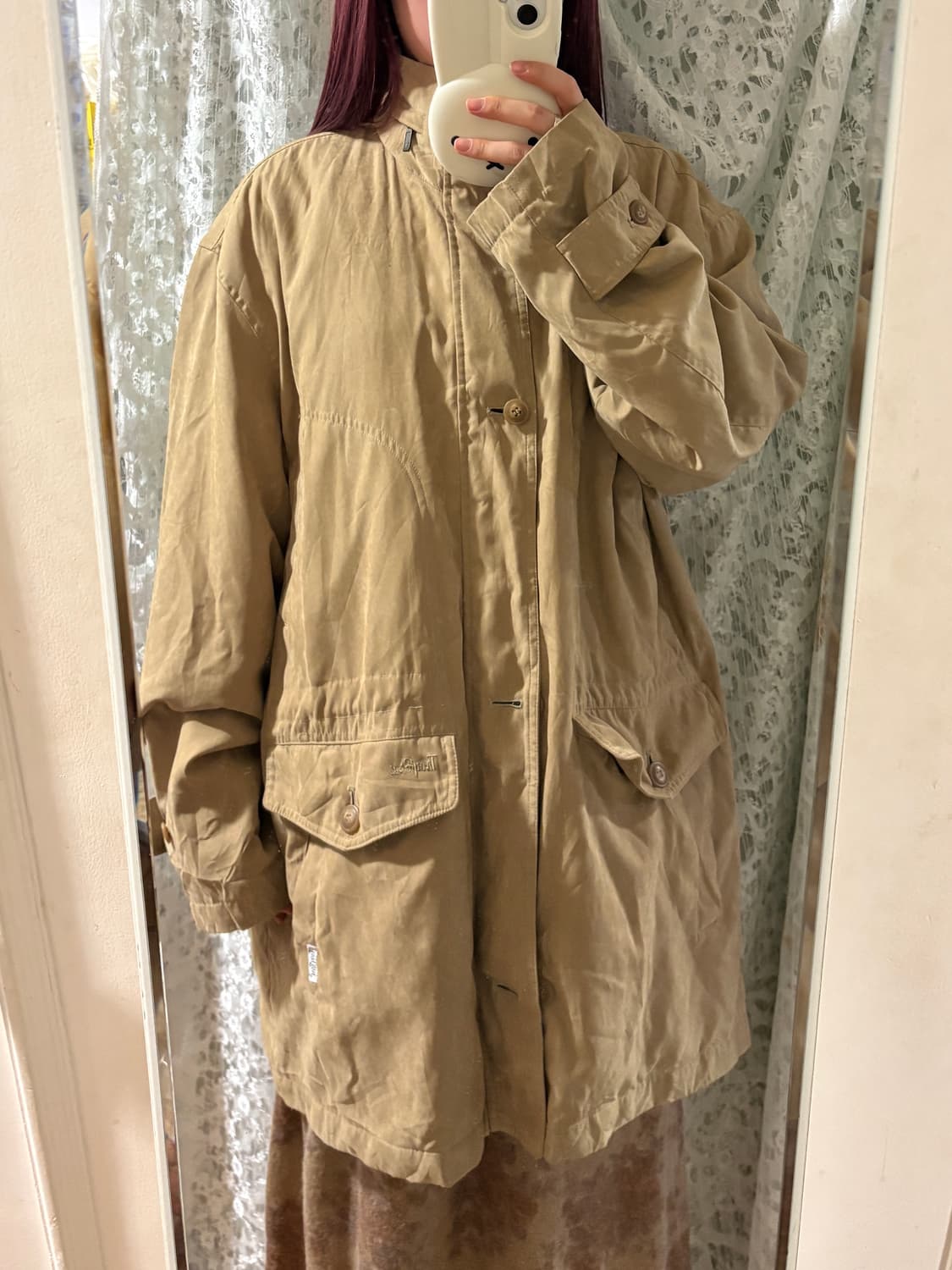 카멜 야상 점퍼 상품이미지2