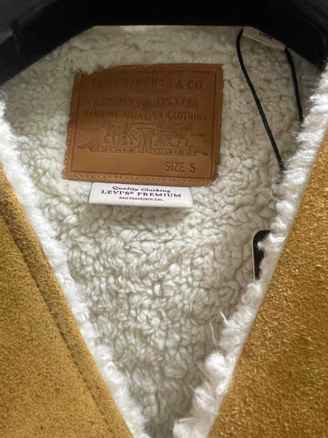 리바이스 웨스턴 스웨이드 베스트 쉐르파 상품이미지4