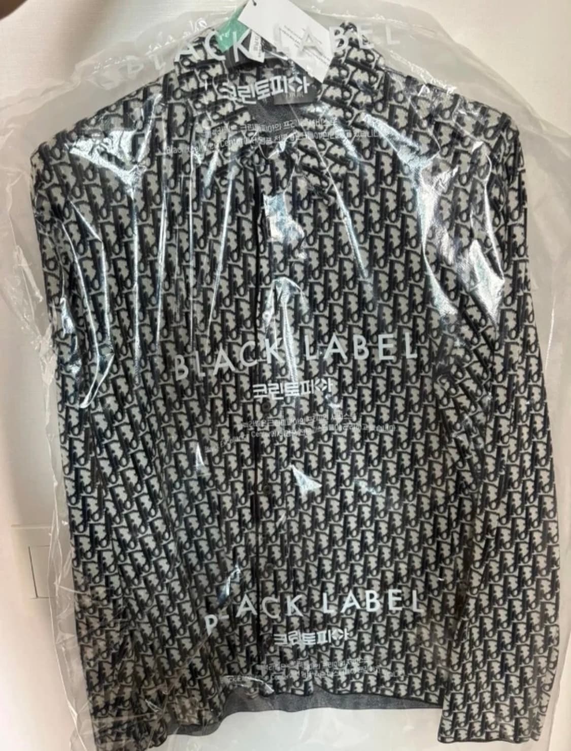 [새상품급/정품] 디올 오블리크 코튼 니트 셔츠 상품이미지4