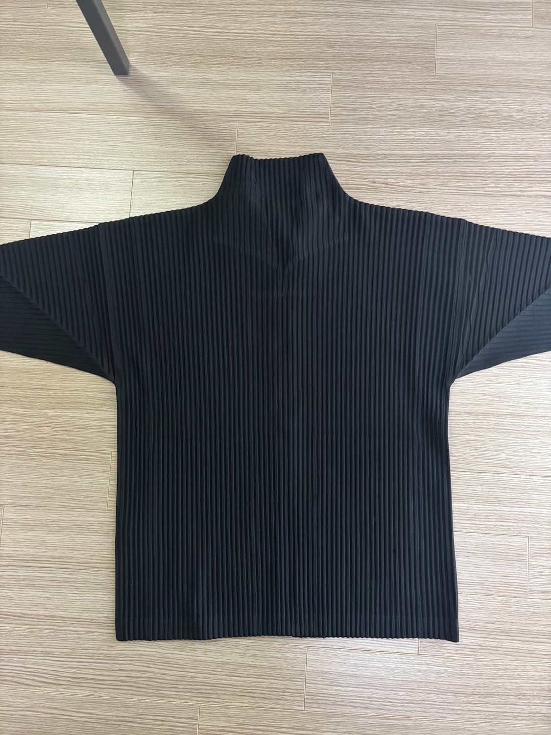 옴므플리세 집업 블랙 - 3size 상품이미지8