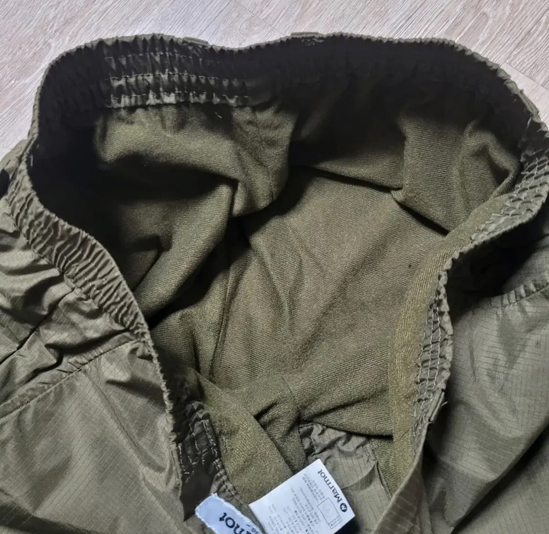 마무트 카키 패딩바지 상품이미지10