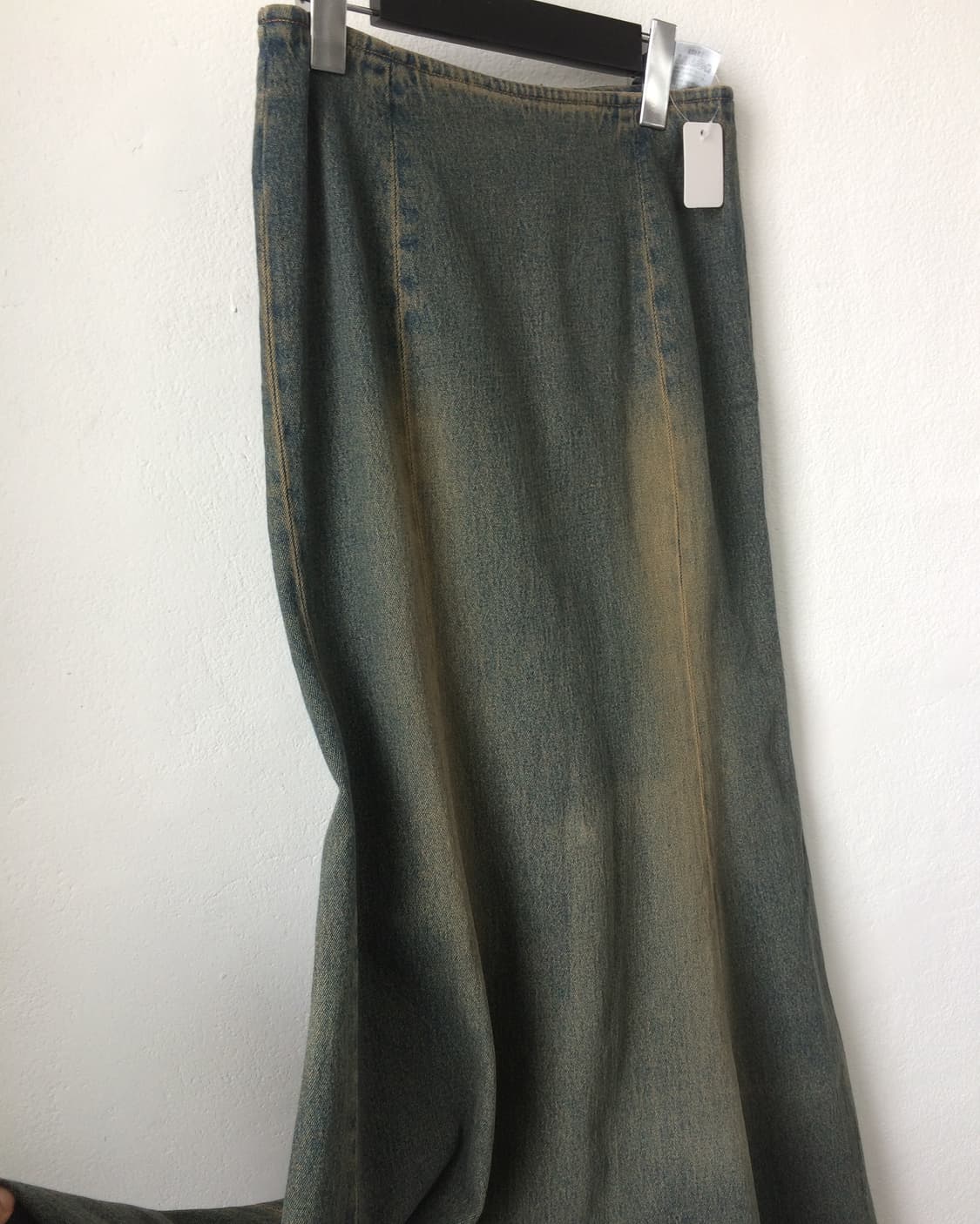 Fringe washing long skirt 상품이미지4