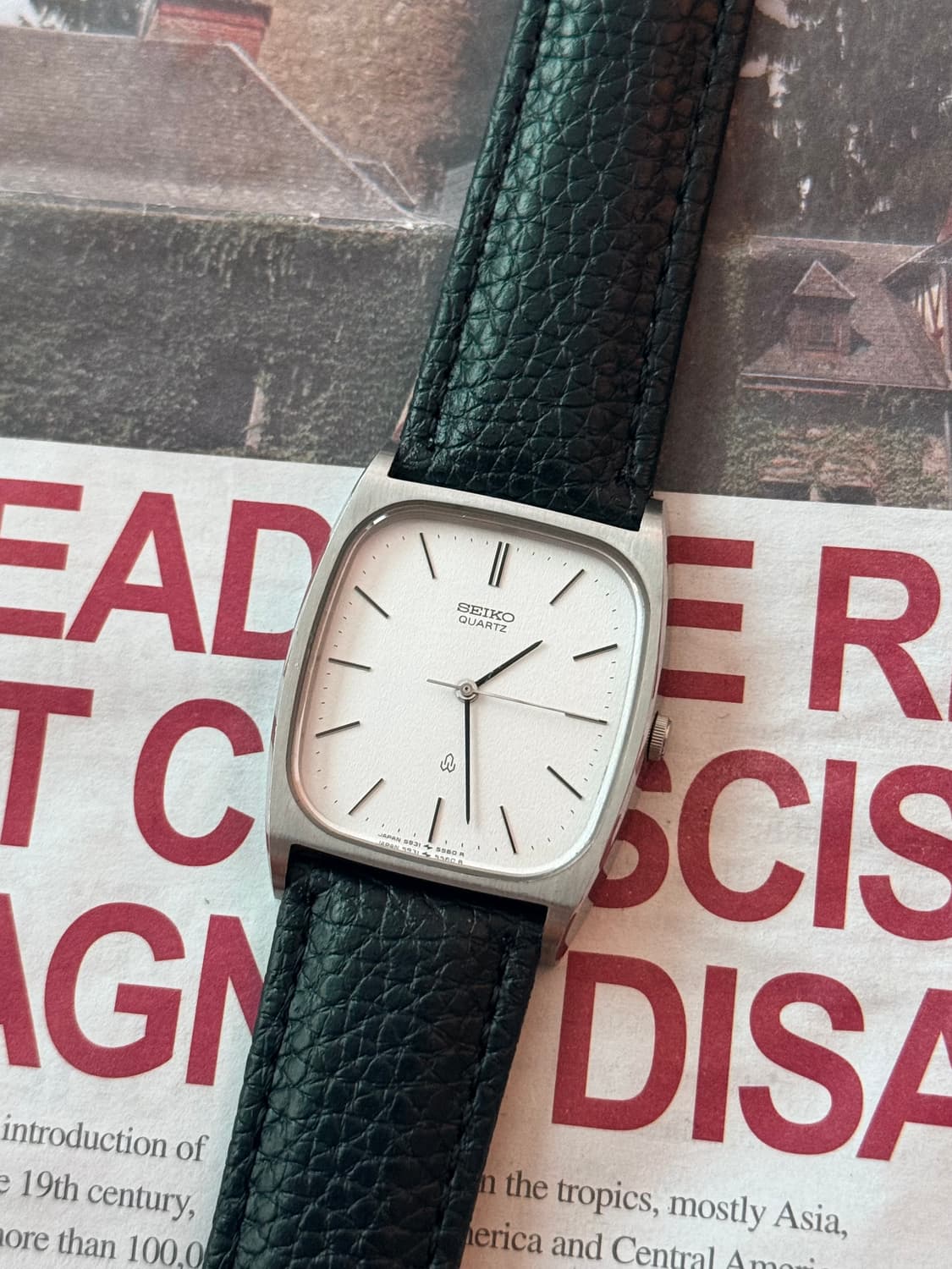 Seiko 세이코 Square Quartz 상품이미지1