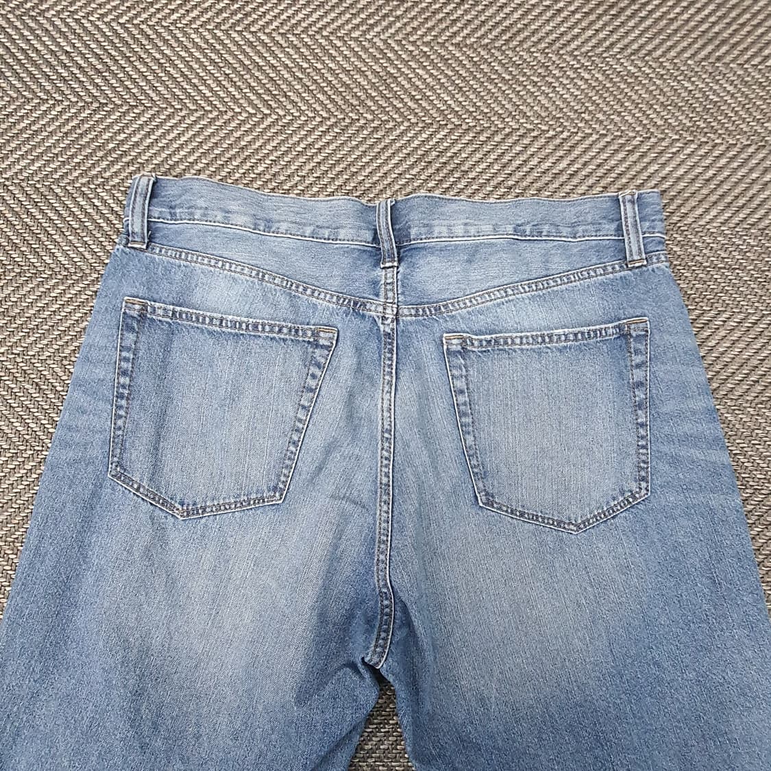 유니클로 데님 반바지 남자34 상품이미지5