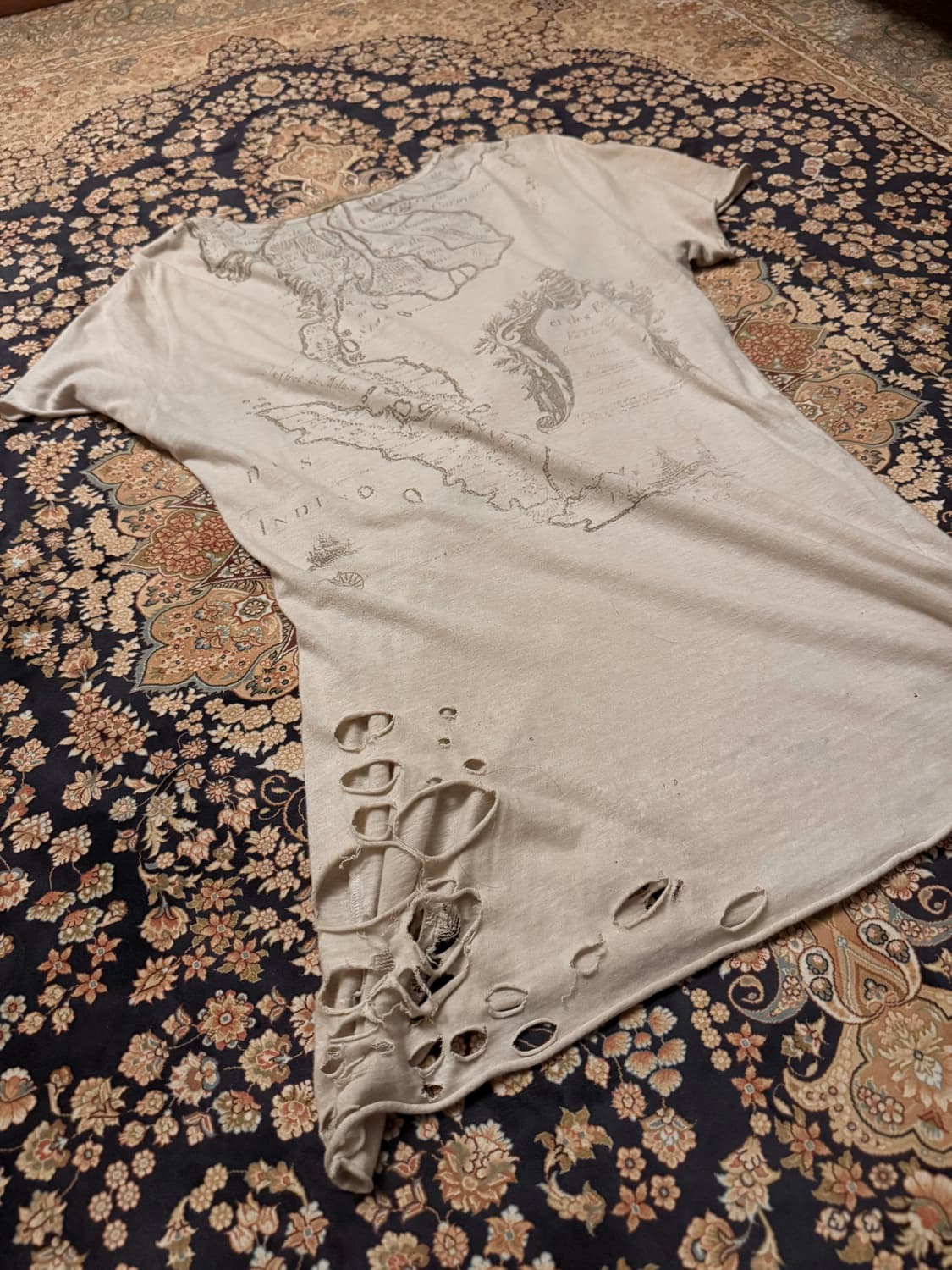 'GOA' damged t-shirt 상품이미지5