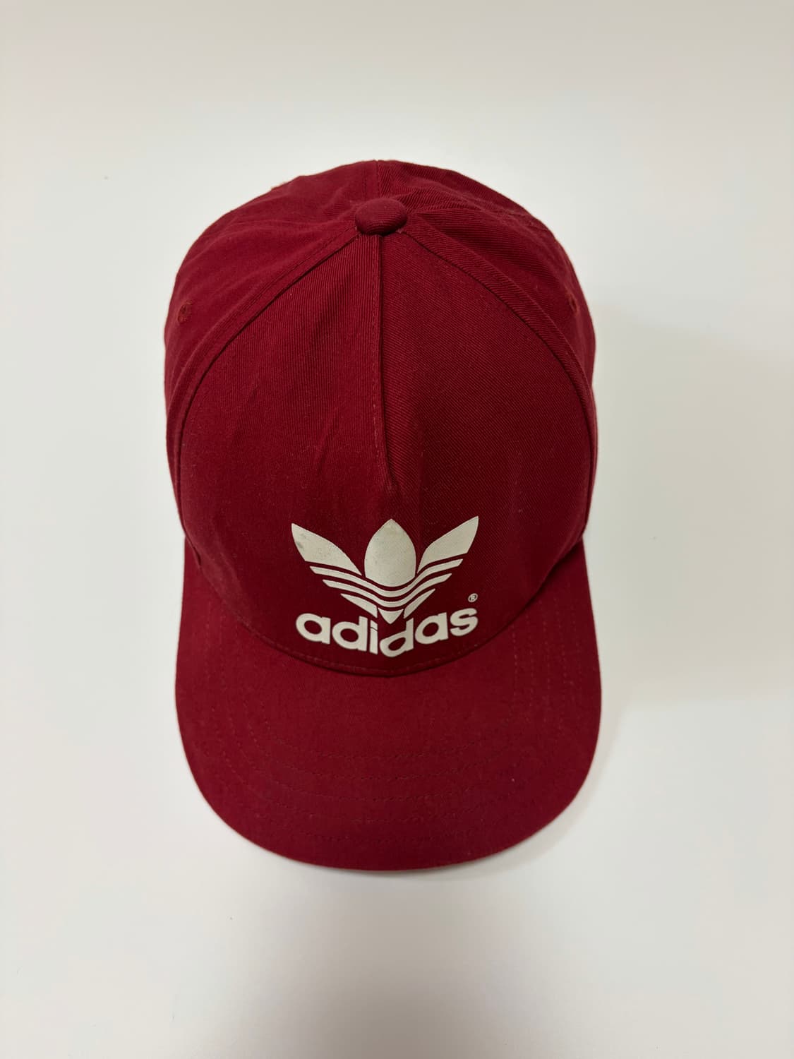 아디다스 트레포일 스냅백 버건디 상품이미지1