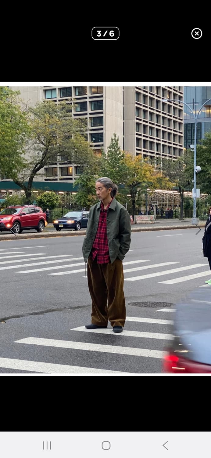 나나미카 몰스킨 독자켓 올리브 상품이미지2