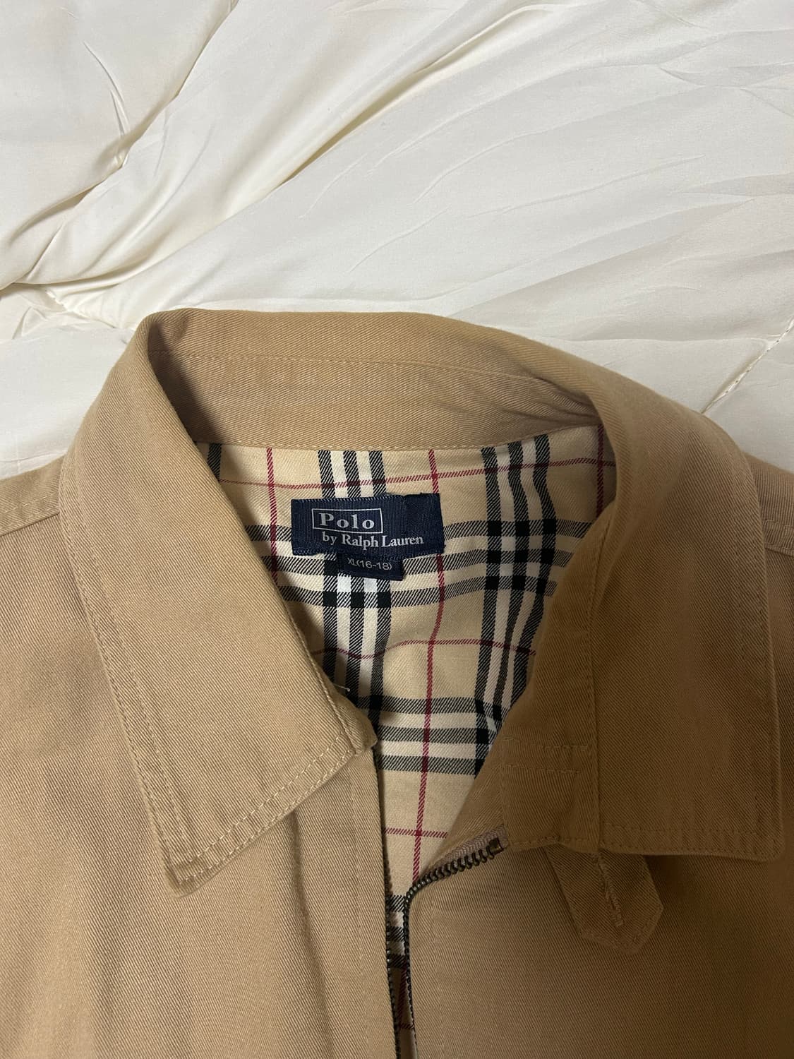 폴로랄프로렌 블루종 카라자켓XL 상품이미지4