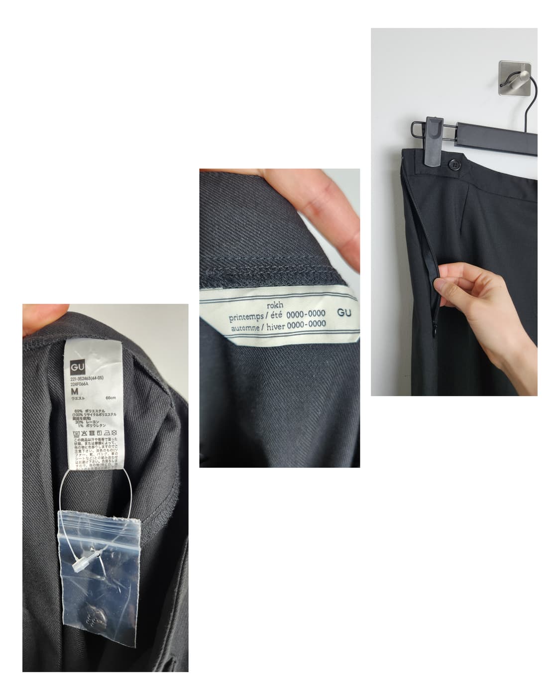 (GU x By Rokh)사이드 플리츠 스커트 상품이미지10