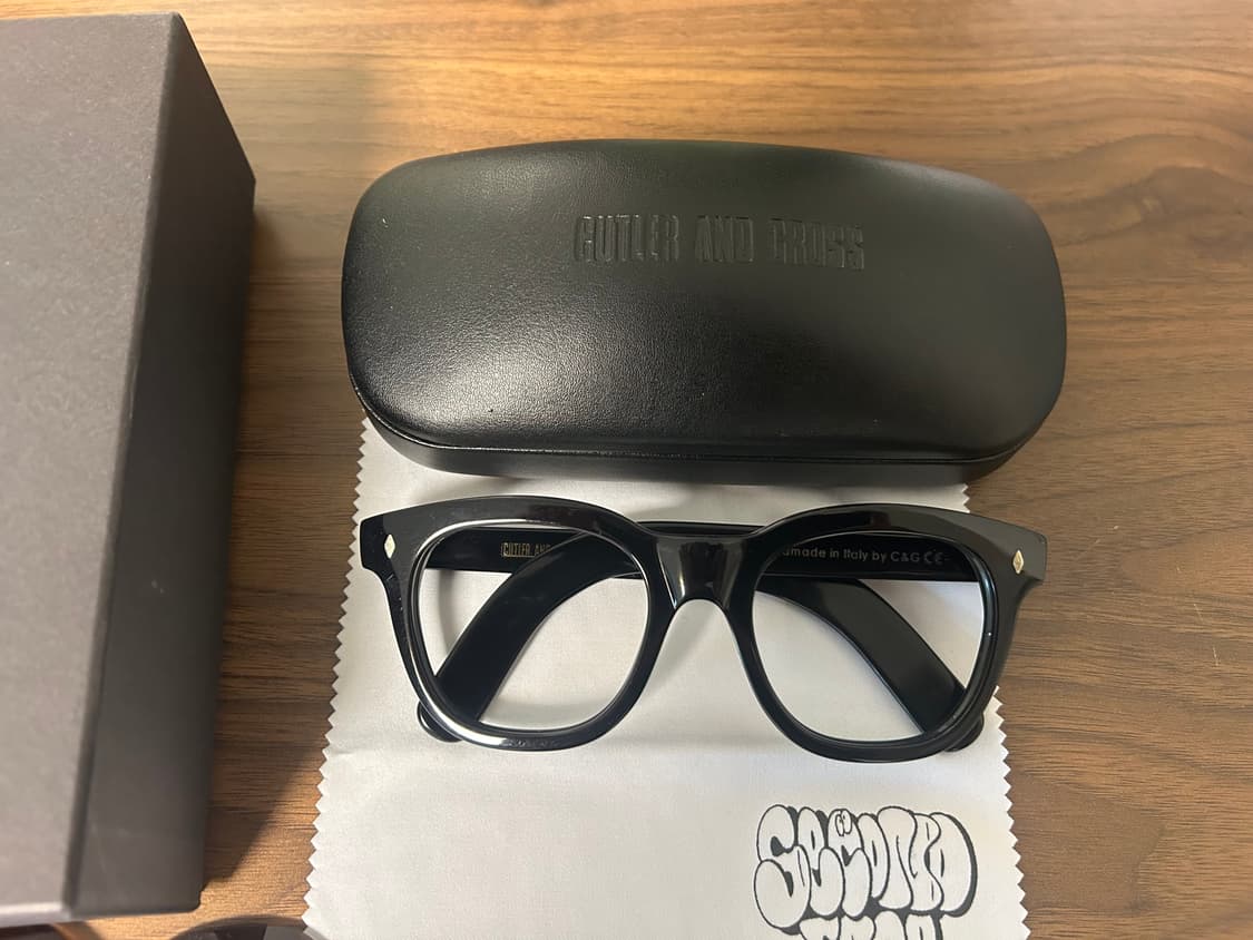 커틀러앤그로스 1232 안경 팝니다 상품이미지2