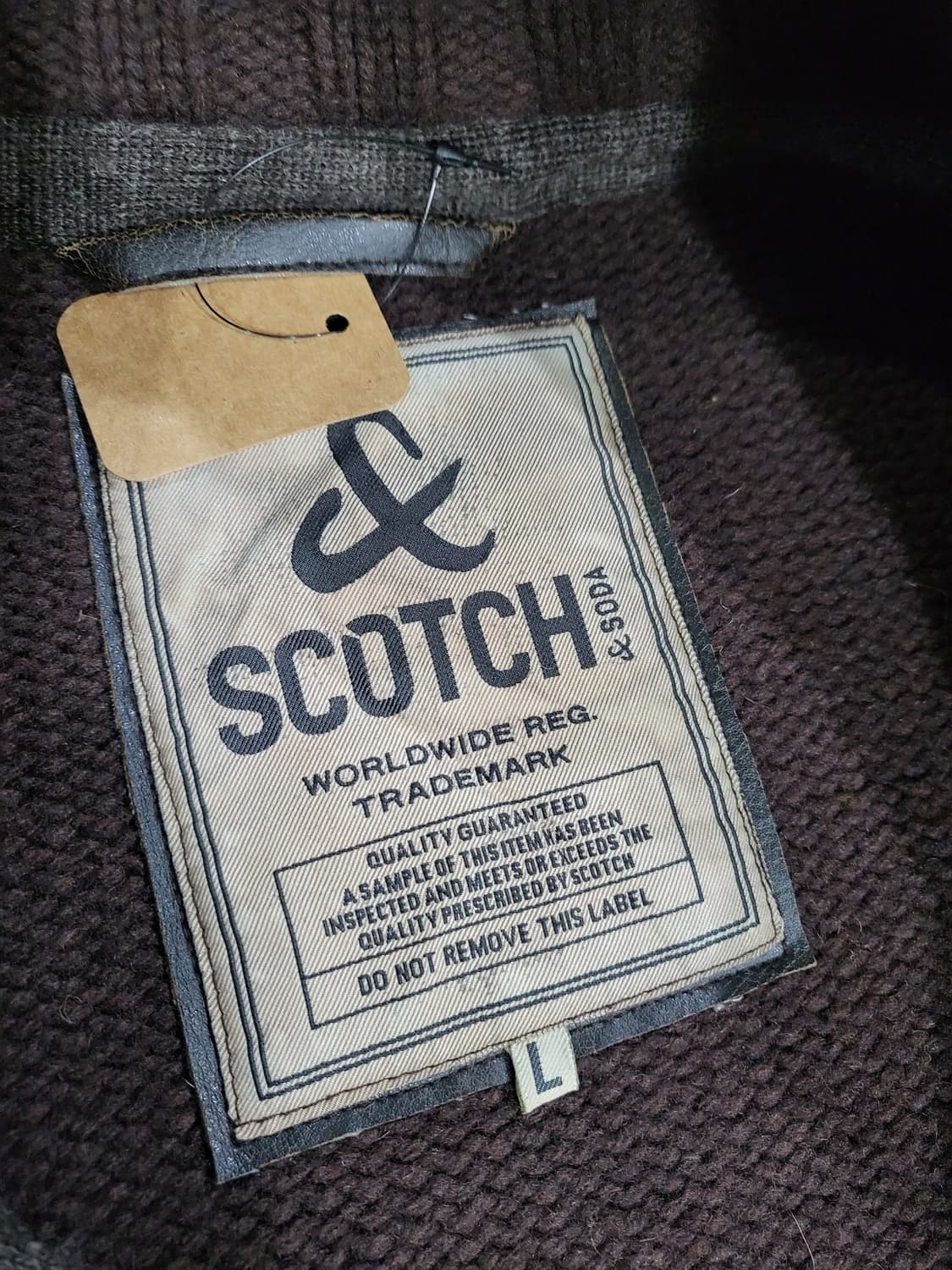 스코치앤소다 니트 가디건 상품이미지4