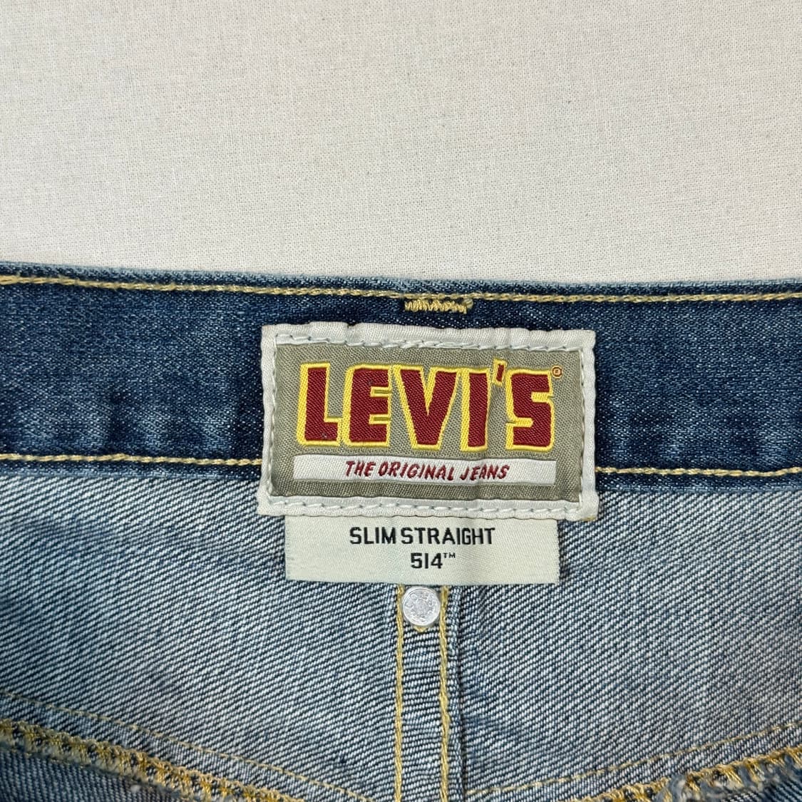 33inch) 리바이스 514 슬림 스트레이트 데님 청바지 상품이미지8
