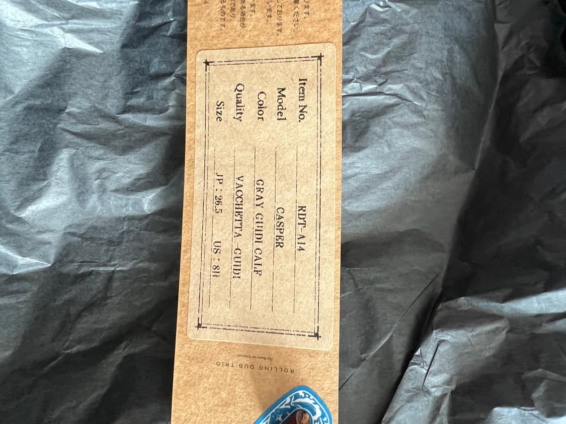 롤링덥트리오 캐스퍼 구이디 카프 그레이 8.5 새제품 상품이미지2