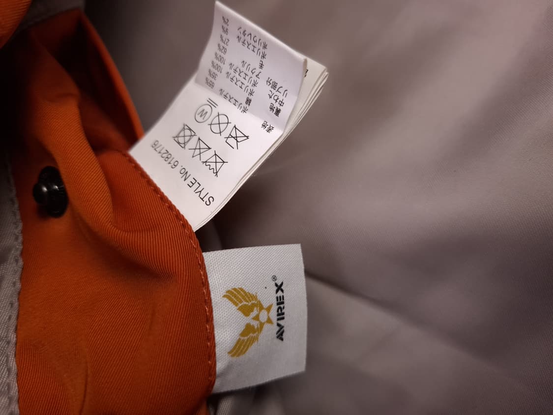 오리지날 아비렉스 우주항공탐사 항공자켓 상품이미지6