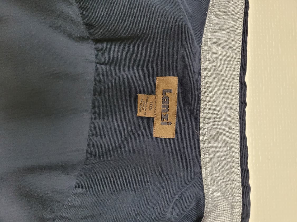 란찌 Lanzi 남자 코듀로이 셔츠 105 네이비 상품이미지9