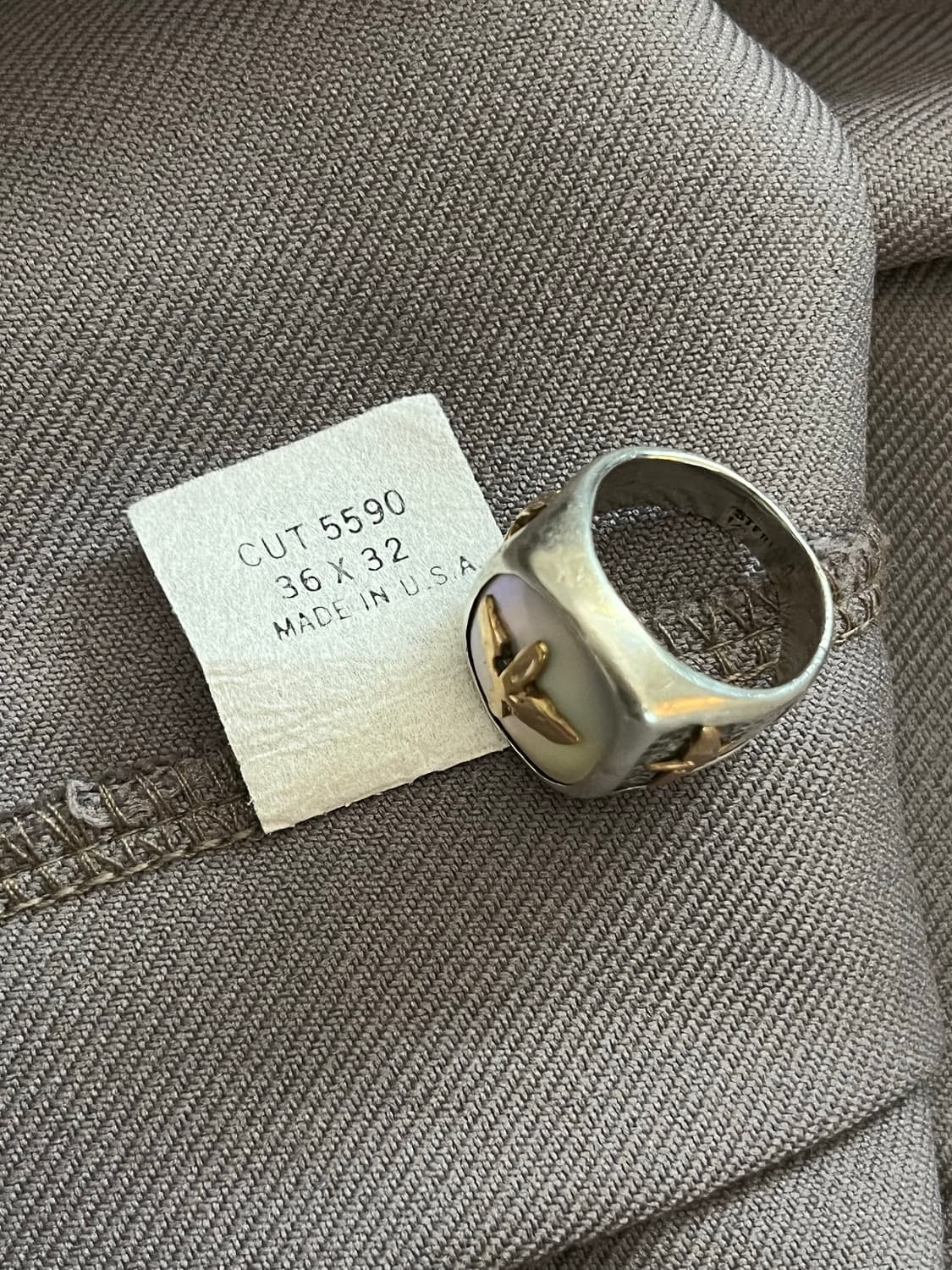 80s USA 빈티지 메카닉 플레어 팬츠 상품이미지9