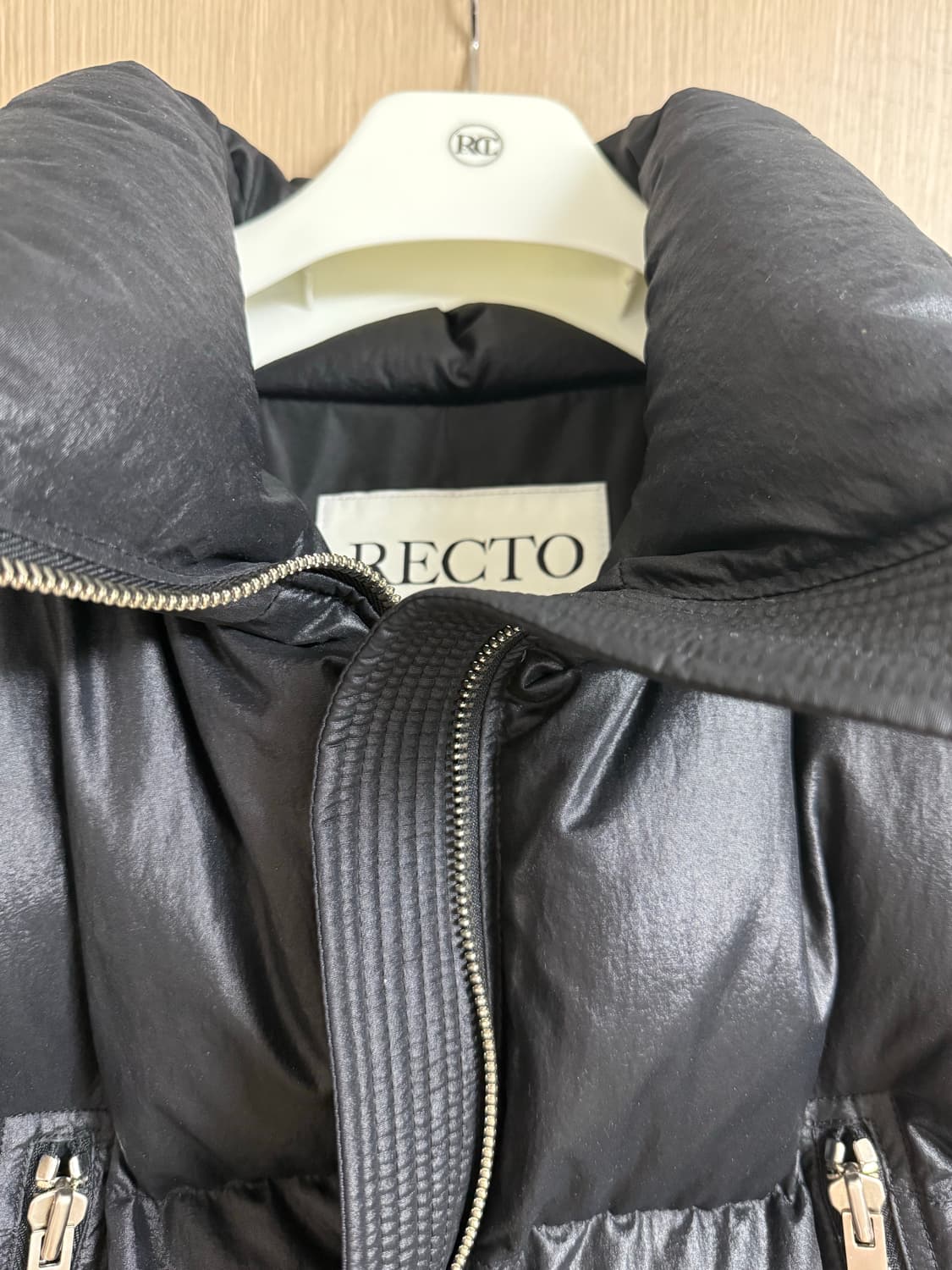 렉토 샤이닝 패딩 L 상품이미지3
