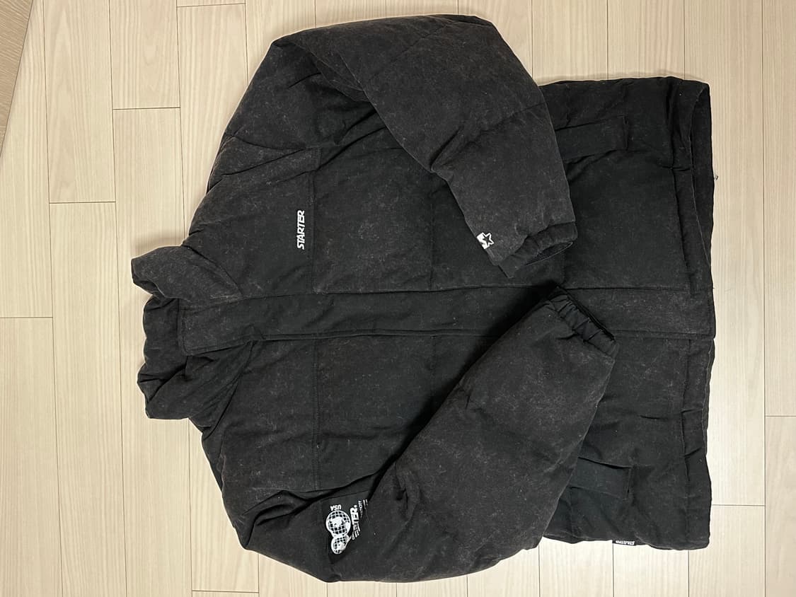 스타터 패브릭 다잉 베이직 다운 점퍼 (오리털) 상품이미지4