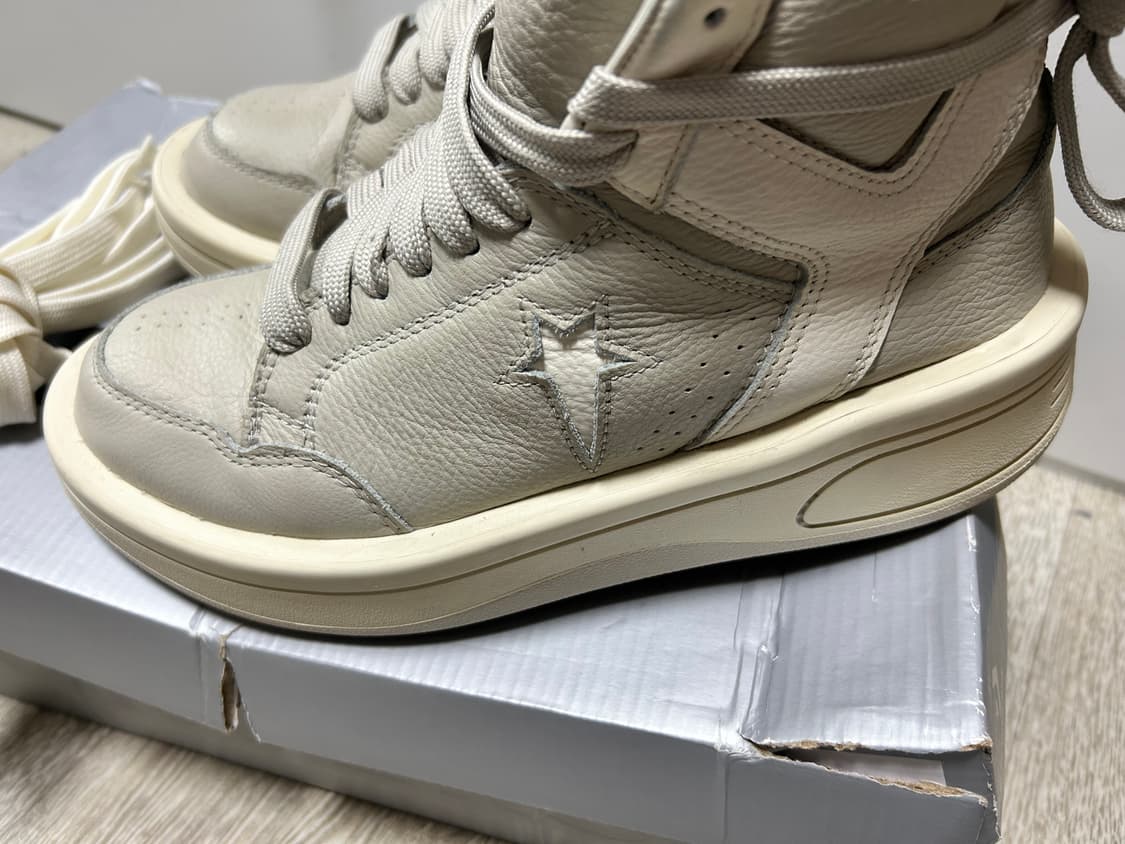 릭오웬스 다크쉐도우 x 컨버스 터보웨폰 하이 250 상품이미지4