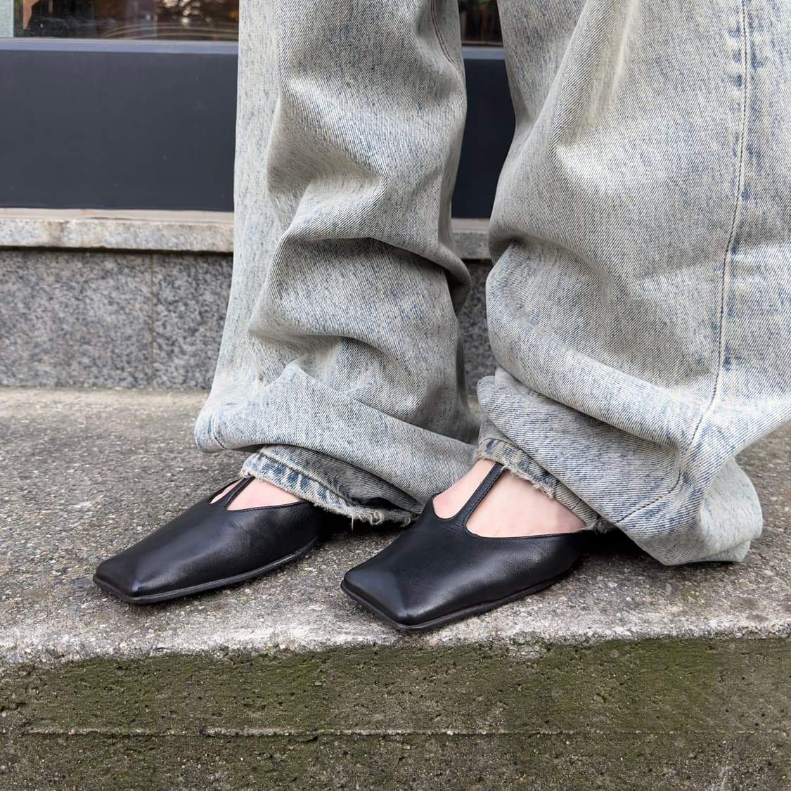 00s 미우 미우 스퀘어 토 미니힐 상품이미지8