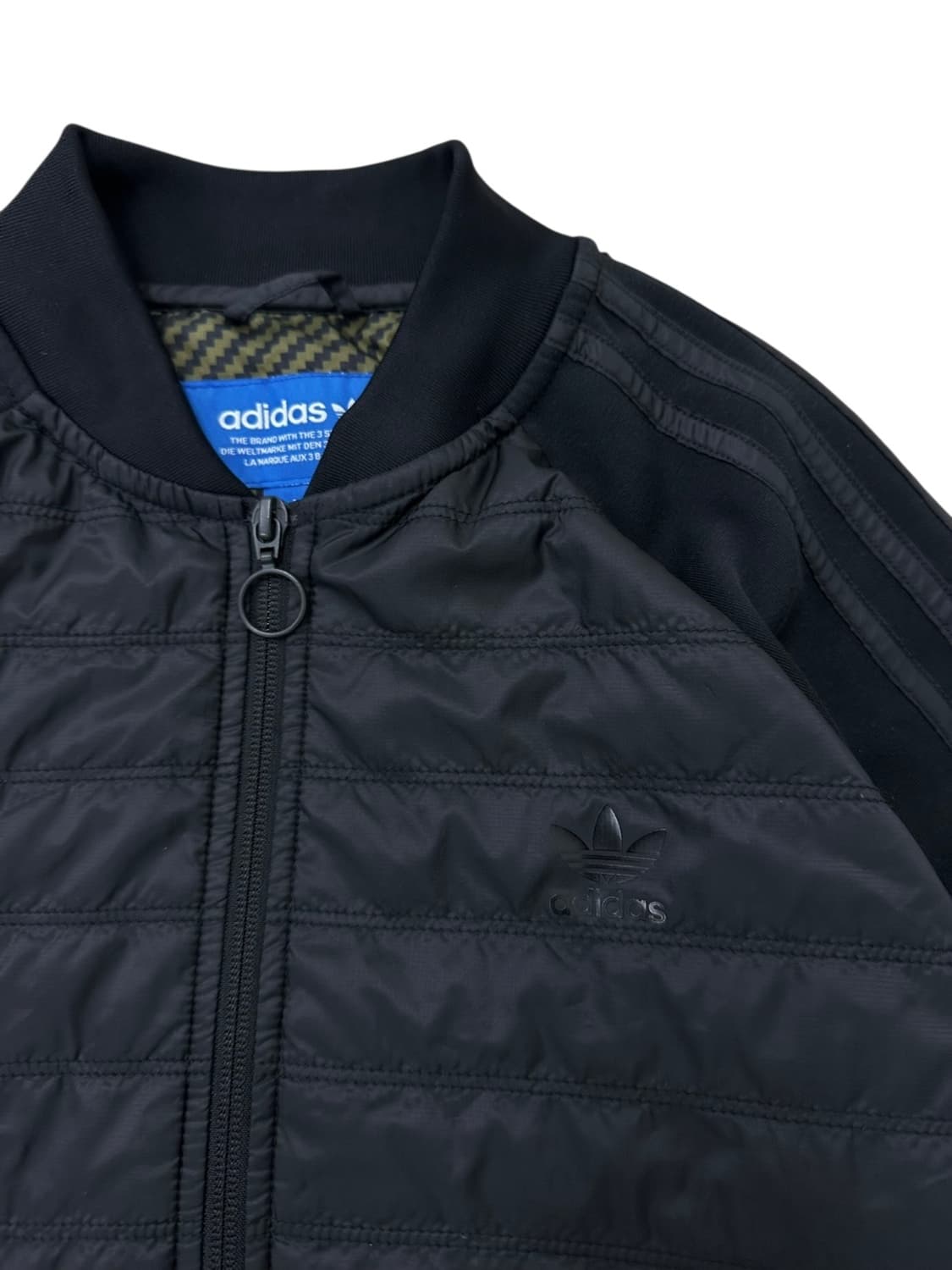 아디다스 슈퍼스타 져지 집업 블랙 (L)  상품이미지3